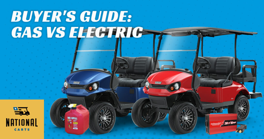 2023 Golf Cart Buyer's Guide: Gas vs Electric - National Carts