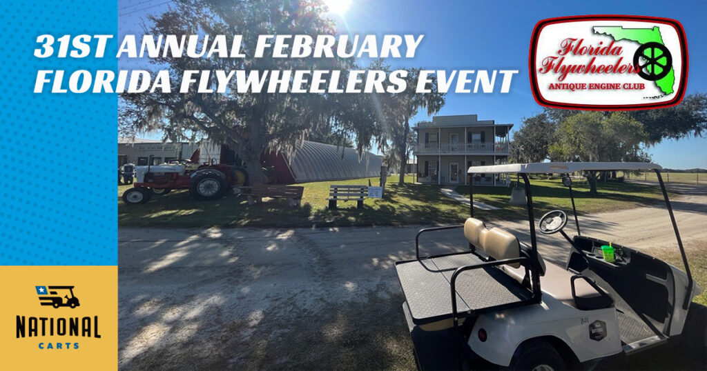 31st Annual February Florida Flywheelers Event National Carts